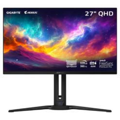 GIGABYTE AORUS FO27Q3 27 QD-OLED Gaming Monitor QHD 2K 360Hz 003ms AMD FreeSync Premium Pro