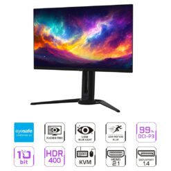 Alternative view of GIGABYTE AORUS FO27Q3 27 QD-OLED Gaming Monitor QHD 2K 360Hz 003ms AMD FreeSync Premium Pro