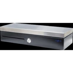 Cash Drawer FT460 - Stainless Steel FlipTop Design 12V 24V POS Interface SpaceSaving Layout 53kg 5216525cm