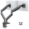 NB North Bayou G35 22-32 Dual Monitor Stand Gas-Spring 212kg 360 Rotation VESA 7575 100100