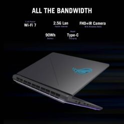 Alternative view of NEW 2025 Laptop ROG Strix G16 Intel Core i7 14650HX Processor 52 GHz NVIDIA GeForce RTX 5060 Laptop GPU 8GB GDDR7 16-inch FHD 165Hz IPS-level - Eclipse Gray