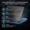 ASUS ROG Strix G16 Gaming Laptop Intel Core Ultra 9 275HX with AI Boost NPU NVIDIA GeForce RTX 5070 Ti 12GB GDDR7 16GB DDR5 1TB PCIe 40 SSD 16 25K 240Hz Nebula Display WiFi 7 Thunderbolt 5 90Wh Battery - Volt Green
