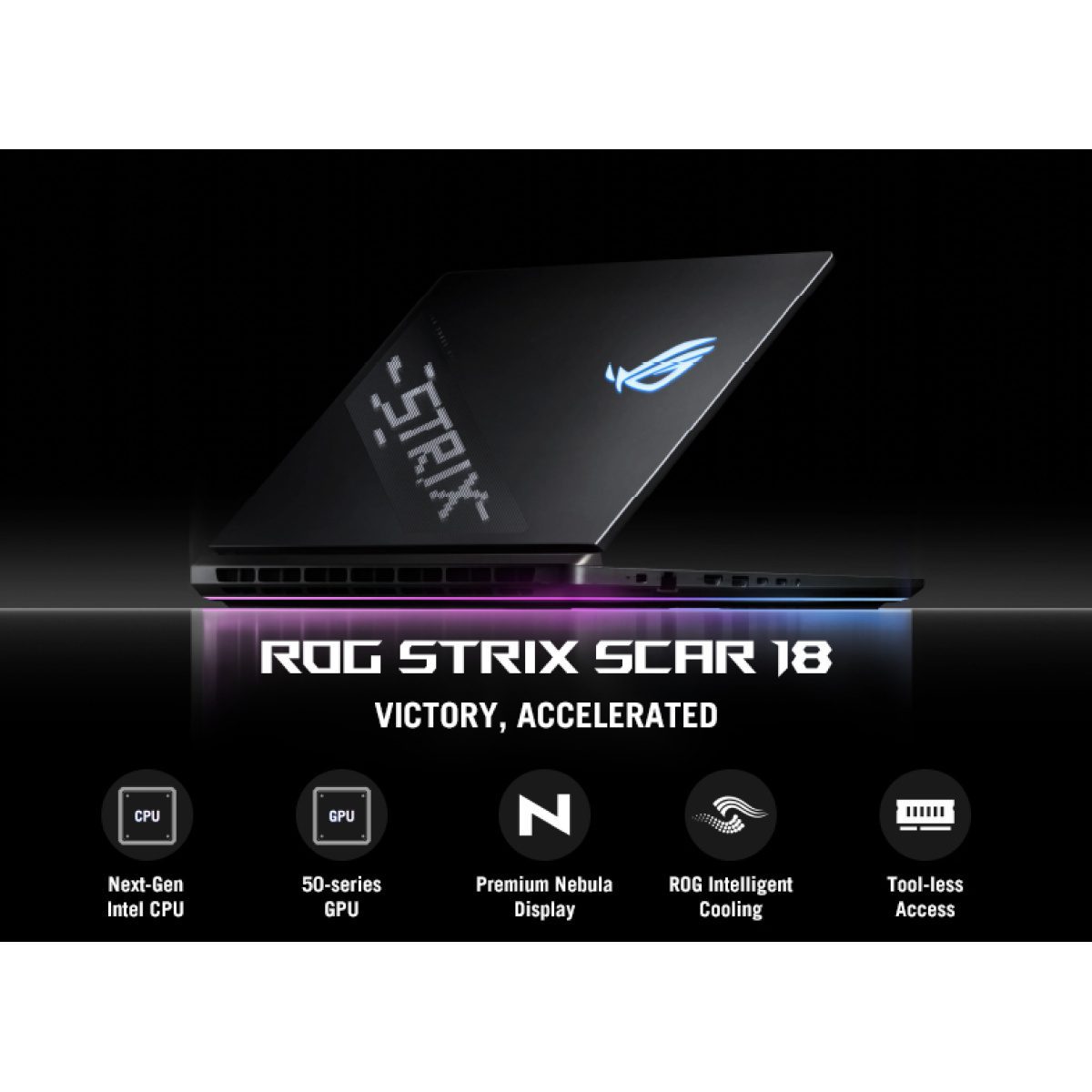 ASUS ROG Strix SCAR 16 Gaming Laptop Intel Core Ultra 9 275HX Processor Up to 54 GHz NVIDIA GeForce RTX 5090 Laptop GPU 24GB GDDR7 32GB DDR5 16 25K 240Hz IPS-Level ROG Nebula Display – Off Black ASUS ROG Strix SCAR 16 Gaming Laptop Intel Core Ultra 9 275HX Processor Up to 54 GHz NVIDIA GeForce RTX 5090 Laptop GPU 24GB GDDR7 32GB DDR5 16 25K 240Hz IPS-Level ROG Nebula Display - Off Black