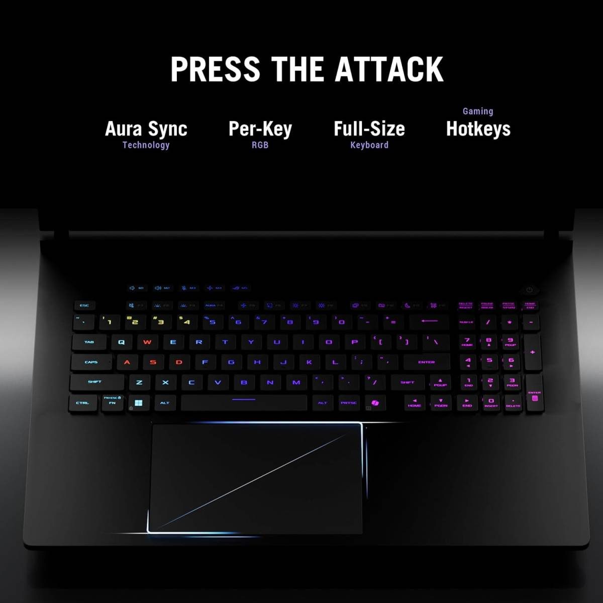 ASUS ROG Strix SCAR 16 Gaming Laptop Intel Core Ultra 9 275HX Processor Up to 54 GHz NVIDIA GeForce RTX 5090 Laptop GPU 24GB GDDR7 32GB DDR5 16 25K 240Hz IPS-Level ROG Nebula Display – Off Black ASUS ROG Strix SCAR 16 Gaming Laptop Intel Core Ultra 9 275HX Processor Up to 54 GHz NVIDIA GeForce RTX 5090 Laptop GPU 24GB GDDR7 32GB DDR5 16 25K 240Hz IPS-Level ROG Nebula Display - Off Black - Image 2