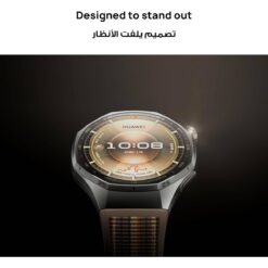 Alternative view of HUAWEI WATCH GT 6 Pro Smart Watch 46mm upto 21 days battery life GPS Smart Watches with 100 Sports Mode Cycling iOS Android Compatible ECG Analysis Health Monitoring Brown with Freebuds SE 2