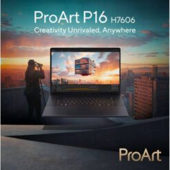 Alternative view of ASUS ProArt P16 Design Laptop AMD Ryzen AI 9 HX 370 NVIDIA RTX 5070 8GB GDDR7 64GB LPDDR5X 2TB PCIe 40 SSD 16 3K OLED HDR True Black 500 Touch WiFi 7 90Wh Battery Windows 11 Home - Nano Black