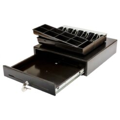 Cash Drawer HER-460 - 5 Bill Holders 12V 24V POS Interface HeavyDuty Steel Build 11kg 5151750cm