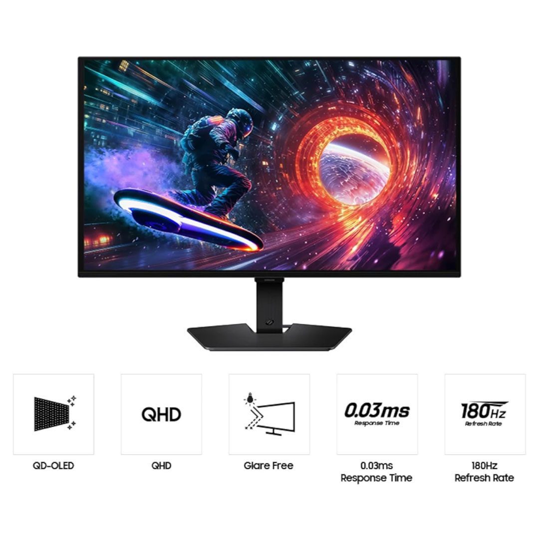 Samsung Odyssey G5 G50SF 27 OLED Gaming Monitor QHD 2K 180Hz 003ms G-Sync Compatible Samsung Odyssey G5 G50SF 27 OLED Gaming Monitor QHD 2K 180Hz 003ms G-Sync Compatible - Image 3