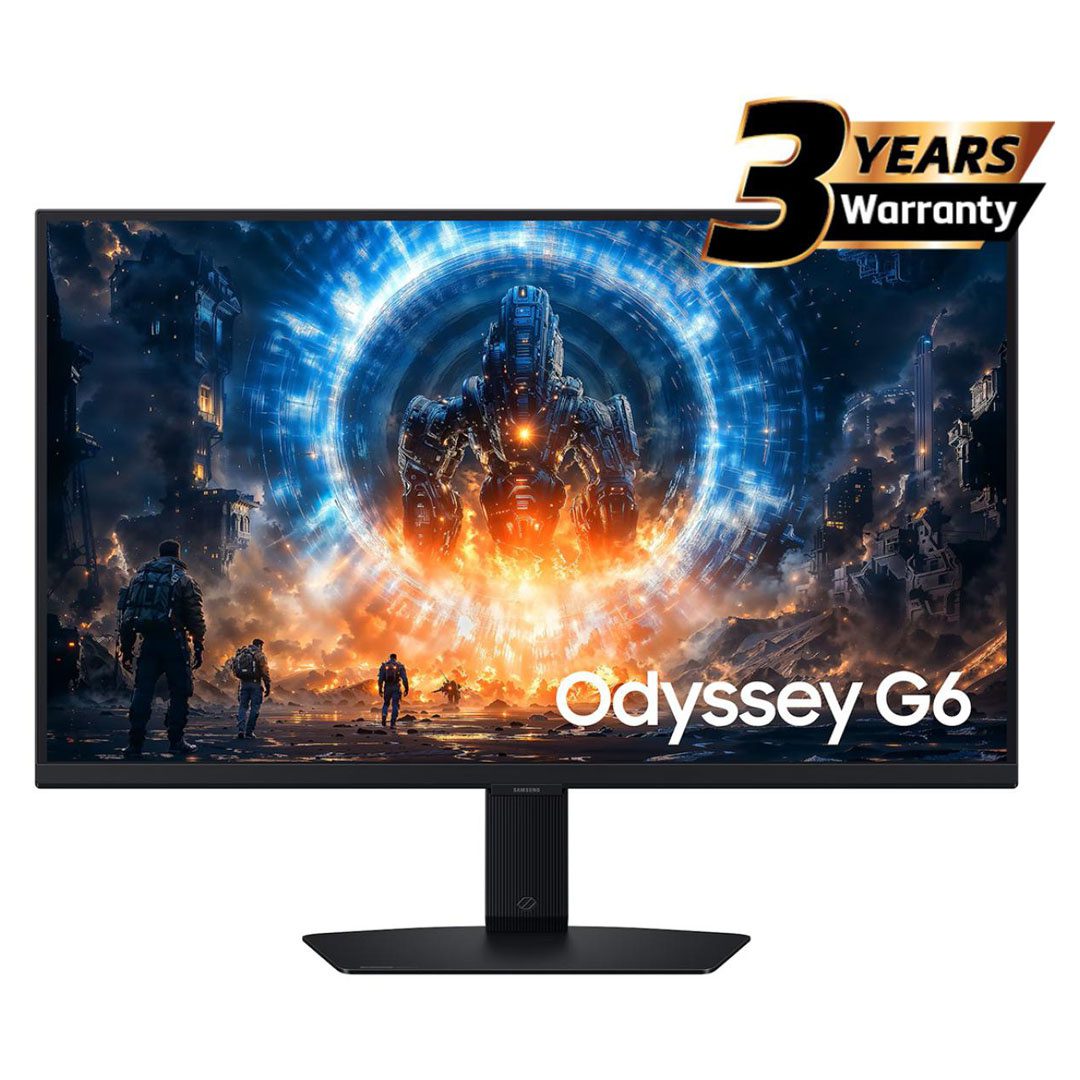 Samsung 27 Odyssey G6 QHD Gaming Monitor 350Hz 1ms G-Sync Compatible Samsung 27 Odyssey G6 QHD Gaming Monitor 350Hz 1ms G-Sync Compatible