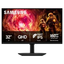 Samsung 32 Odyssey G5 QHD Gaming Monitor 180Hz 1ms G-Sync HDR10