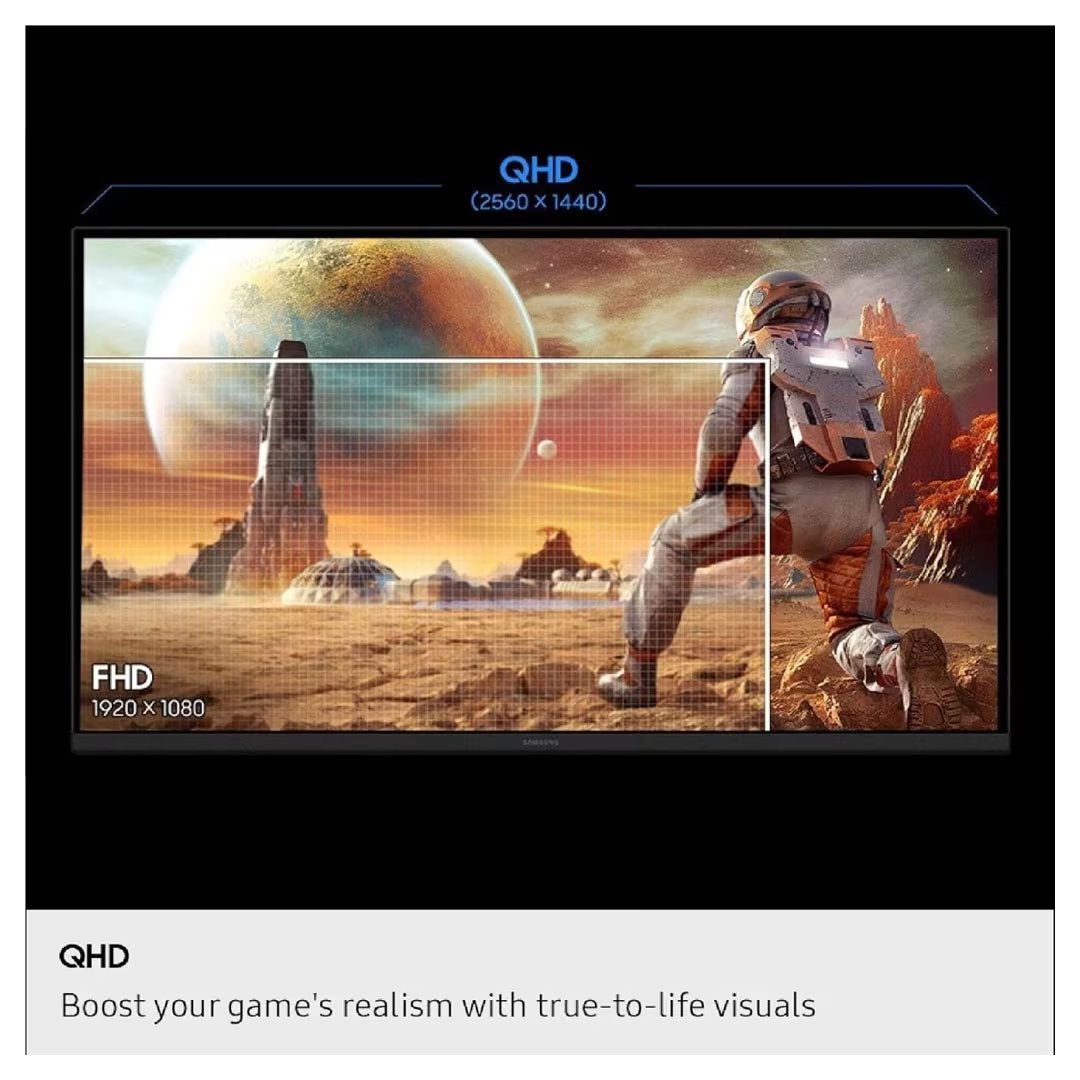 Samsung 32 Odyssey G5 QHD Gaming Monitor 180Hz 1ms G-Sync HDR10 Samsung 32 Odyssey G5 QHD Gaming Monitor 180Hz 1ms G-Sync HDR10 - Image 3