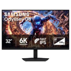 Samsung Odyssey G8 G80HS 32-inch Gaming Monitor 6K 165Hz 3K 330Hz 1ms GTG G-Sync Compatible