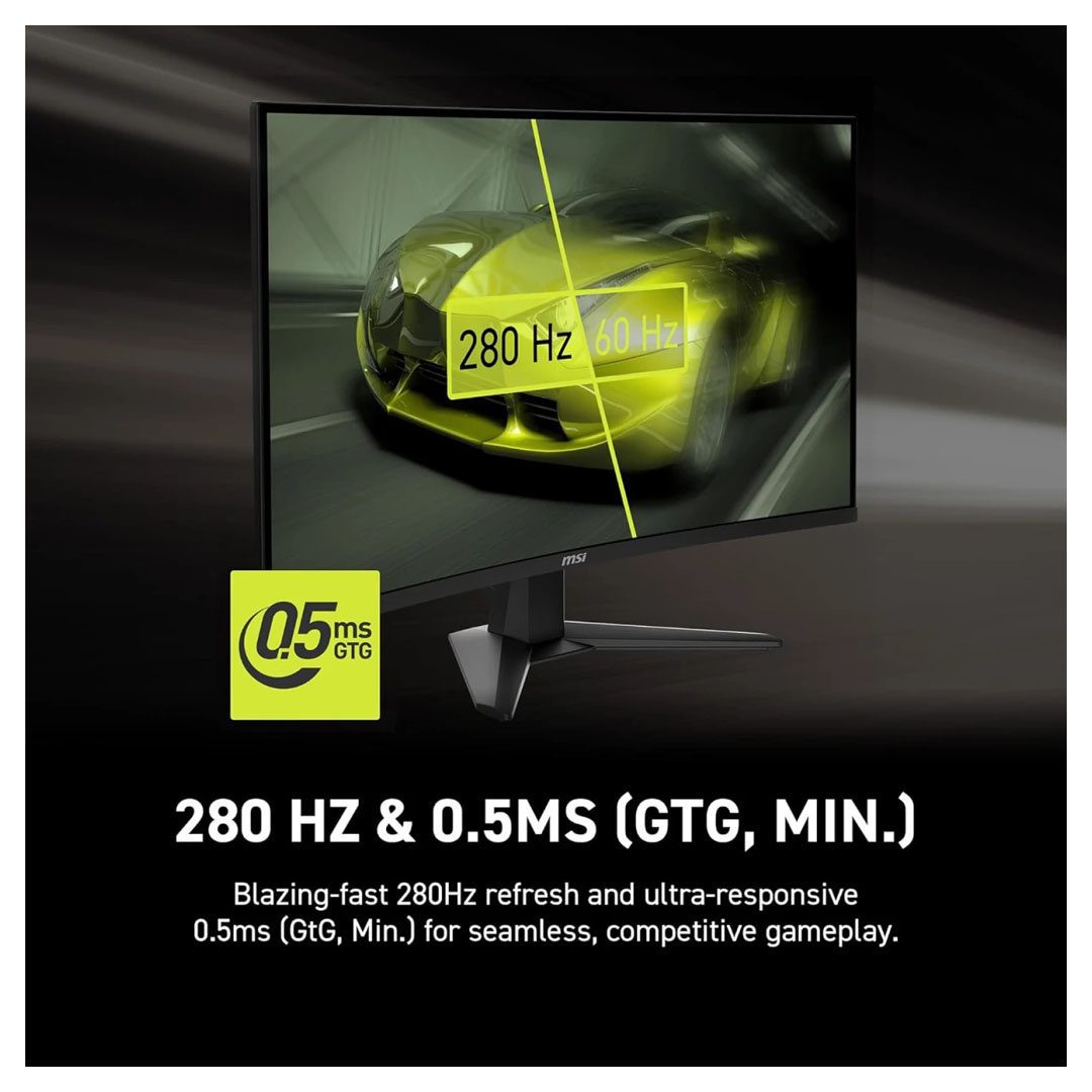 MSI MAG 274CXF 27 Curved Gaming Monitor 280Hz 05ms Full HD VA Adaptive-Sync MSI MAG 274CXF 27 Curved Gaming Monitor 280Hz 05ms Full HD VA Adaptive-Sync - Image 4