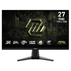 MSI MAG 275F E20 27 Gaming Monitor 200Hz Rapid IPS FHD 05ms AMD FreeSync
