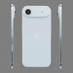 Alternative view of Apple iPhone Air 256GB Smartphone with Titanium Frame 65-inch Super Retina XDR OLED Display A19 Pro Chip 48MP Fusion Camera Ultra-Thin 56mm Profile Sky Blue