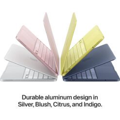Alternative view of Apple MacBook Neo 13 Liquid Retina A18 Pro Chip 8GB RAM 512GB SSD Touch ID 16Hour Battery Blush