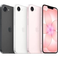 Apple iPhone 17e 512GB Black Smartphone A19 Chip 61-inch Super Retina XDR Display 48MP Camera IP68 Waterproof Soft Pink
