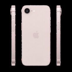 Alternative view of Apple iPhone 17e 512GB Black Smartphone A19 Chip 61-inch Super Retina XDR Display 48MP Camera IP68 Waterproof Soft Pink