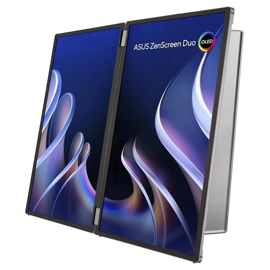 ASUS MQ149CD ZenScreen Duo OLED 360 Foldable Portable Monitor Dual 14-inch OLED 19201200 DisplayHDR 400 True Black 100 DCI-P3 ASUS MQ149CD ZenScreen Duo OLED 360 Foldable Portable Monitor Dual 14-inch OLED 19201200 DisplayHDR 400 True Black 100 DCI-P3 - Image 2