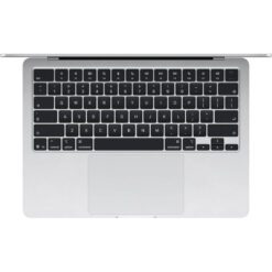 Alternative view of Apple MacBook Air 13-inch 2026 Model with M5 Chip 10-Core CPU 8-Core GPU 16GB Unified Memory 512GB SSD 136-Inch Liquid Retina Display Wi-Fi 7 12MP Center Stage Camera Silver