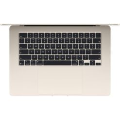 Alternative view of Apple MacBook Air 15-inch 2026 Model with M5 Chip 10-Core CPU 10-Core GPU 16GB Unified Memory 1TB SSD 153-Inch Liquid Retina Display Wi-Fi 7 12MP Center Stage Camera Silver