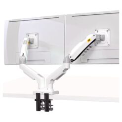 Alternative view of NB North Bayou F160 Dual Monitor Arm For 17 to 27 inch Monitors