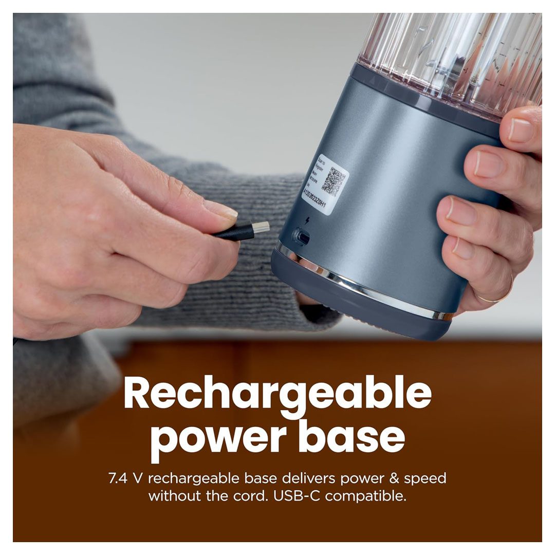 Ninja Blast Portable Blender 18oz Cordless White Ninja Blast Portable Blender 18oz Cordless White - Image 11