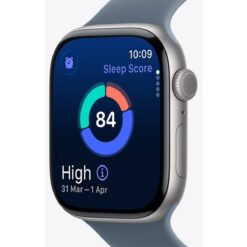 Apple Watch Series 11 42mm Smartwatch with S10 Chip Always-On Retina Display Blood Oxygen ECG Apps Hypertension Sleep Apnea Alerts Fast Charging