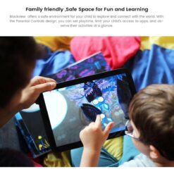 Alternative view of Blackview Tab 60 WiFi Android 14 Tablet Eye Comfort Mode 12GB Ram 4GB physical 8GB virtual 128GB Storage 101-inch HD Plus - Blue with Bluetooth Keyboard