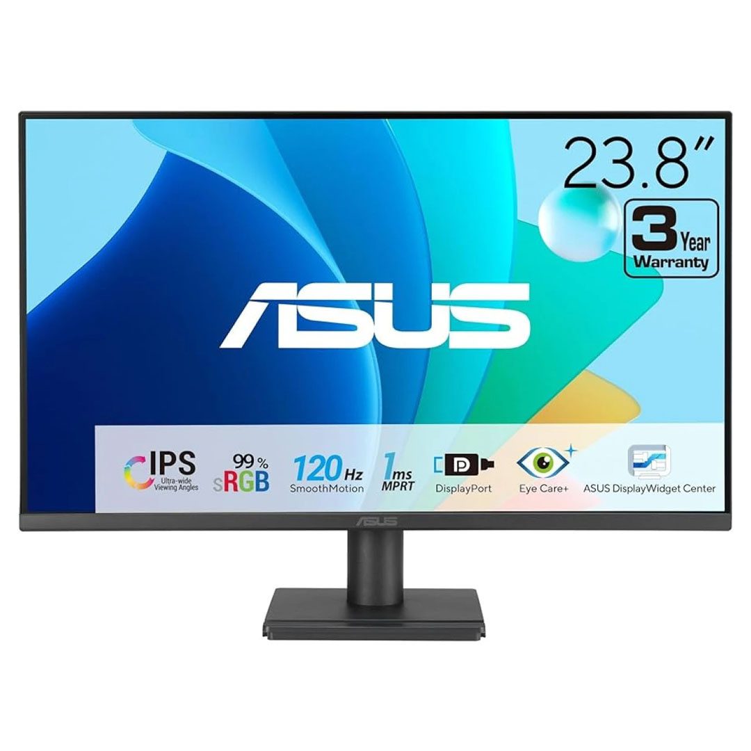 ASUS VA249QG 24 IPS Full HD Gaming Monitor 120Hz 1ms MPRT Frameless Eye Care ASUS VA249QG 24 IPS Full HD Gaming Monitor 120Hz 1ms MPRT Frameless Eye Care