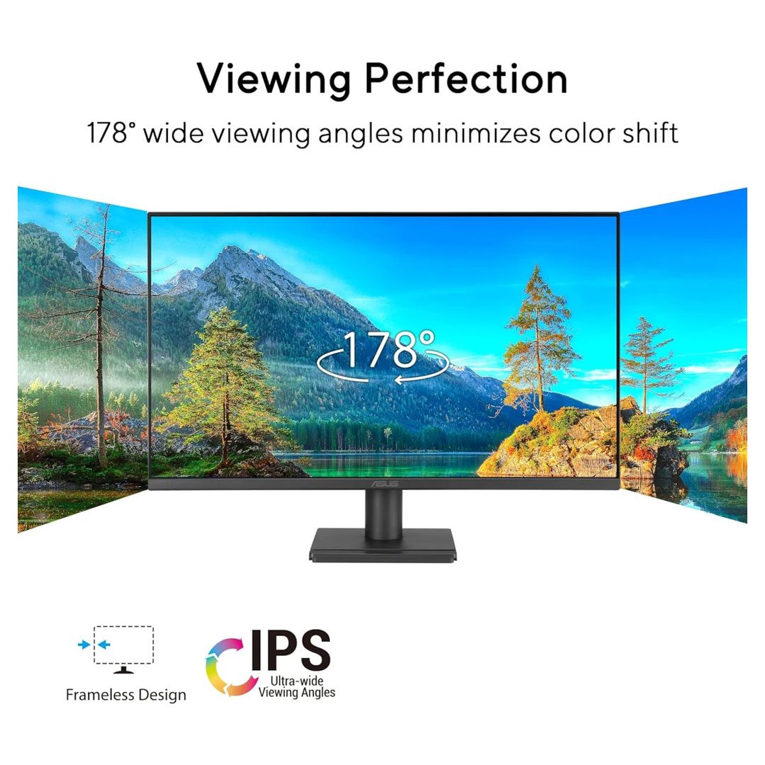 ASUS VA249QG 24 IPS Full HD Gaming Monitor 120Hz 1ms MPRT Frameless Eye Care ASUS VA249QG 24 IPS Full HD Gaming Monitor 120Hz 1ms MPRT Frameless Eye Care - Image 2