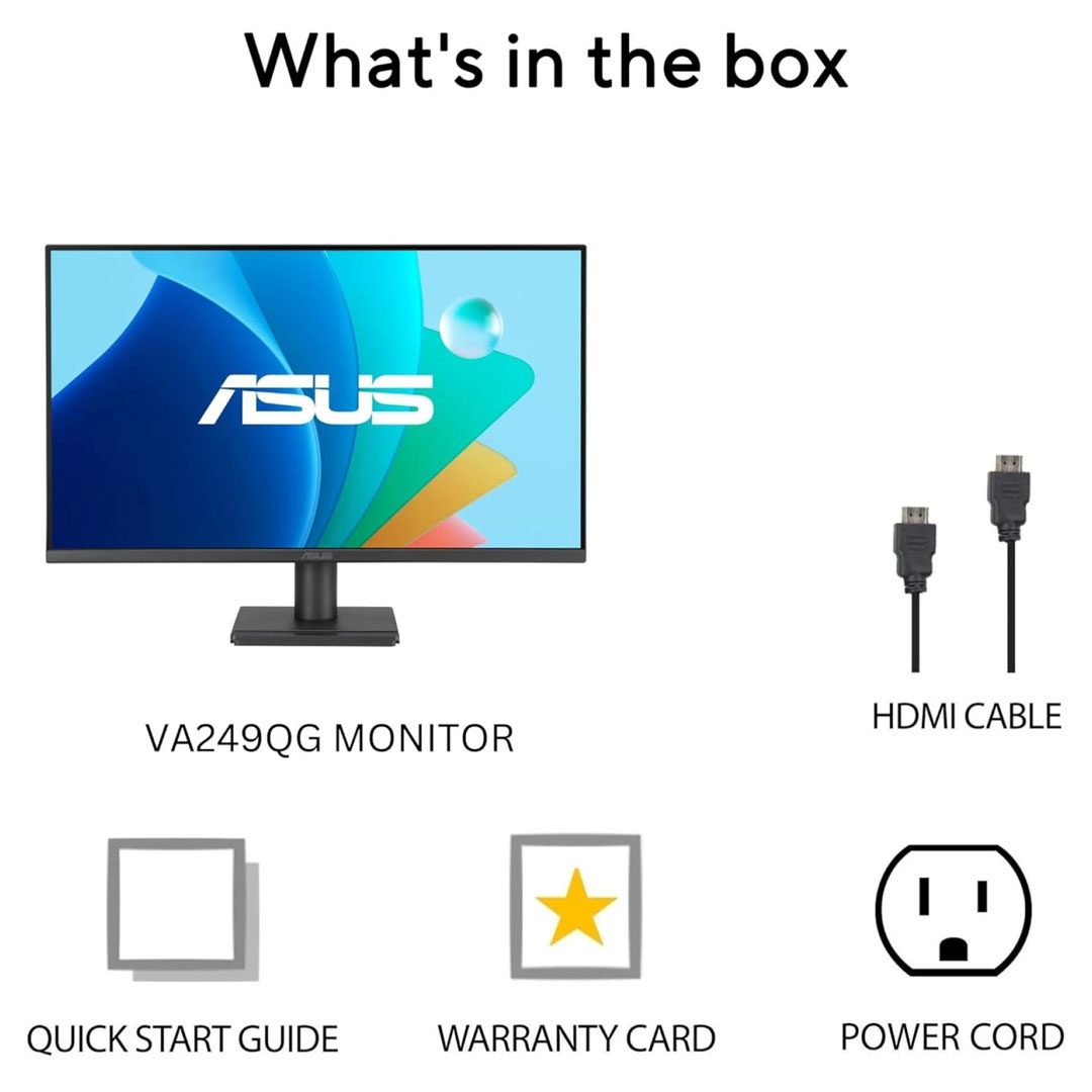 ASUS VA249QG 24 IPS Full HD Gaming Monitor 120Hz 1ms MPRT Frameless Eye Care ASUS VA249QG 24 IPS Full HD Gaming Monitor 120Hz 1ms MPRT Frameless Eye Care - Image 8