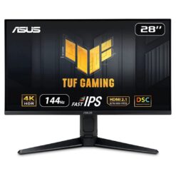 ASUS TUF 28 VG28UQL1A 4K Gaming Monitor 144Hz 1ms GTG HDMI 21 G-SYNC Compatible