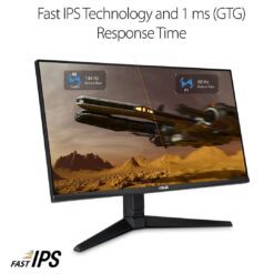 Alternative view of ASUS TUF 28 VG28UQL1A 4K Gaming Monitor 144Hz 1ms GTG HDMI 21 G-SYNC Compatible