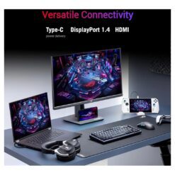 Alternative view of ASUS ROG Strix XG279CNS 27 Gaming Monitor 380Hz 03ms Fast IPS Full HD HDR 400