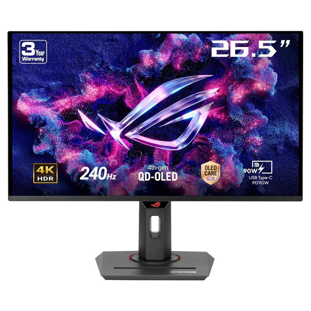 ASUS ROG Strix OLED 27 4K QD-OLED Gaming Monitor 240Hz 003ms G-SYNC Compatible HDR 400 ASUS ROG Strix OLED 27 4K QD-OLED Gaming Monitor 240Hz 003ms G-SYNC Compatible HDR 400