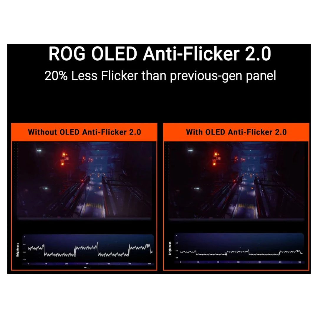 ASUS ROG Strix OLED 27 4K QD-OLED Gaming Monitor 240Hz 003ms G-SYNC Compatible HDR 400 ASUS ROG Strix OLED 27 4K QD-OLED Gaming Monitor 240Hz 003ms G-SYNC Compatible HDR 400 - Image 4