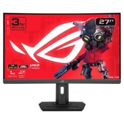 ASUS ROG Strix XG27WCMS 27 Curved QHD 2K Gaming Monitor 280Hz 1ms AMD FreeSync USB Type-C